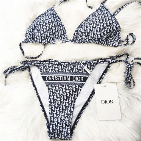 dior bikini blue|dior swimsuits women.